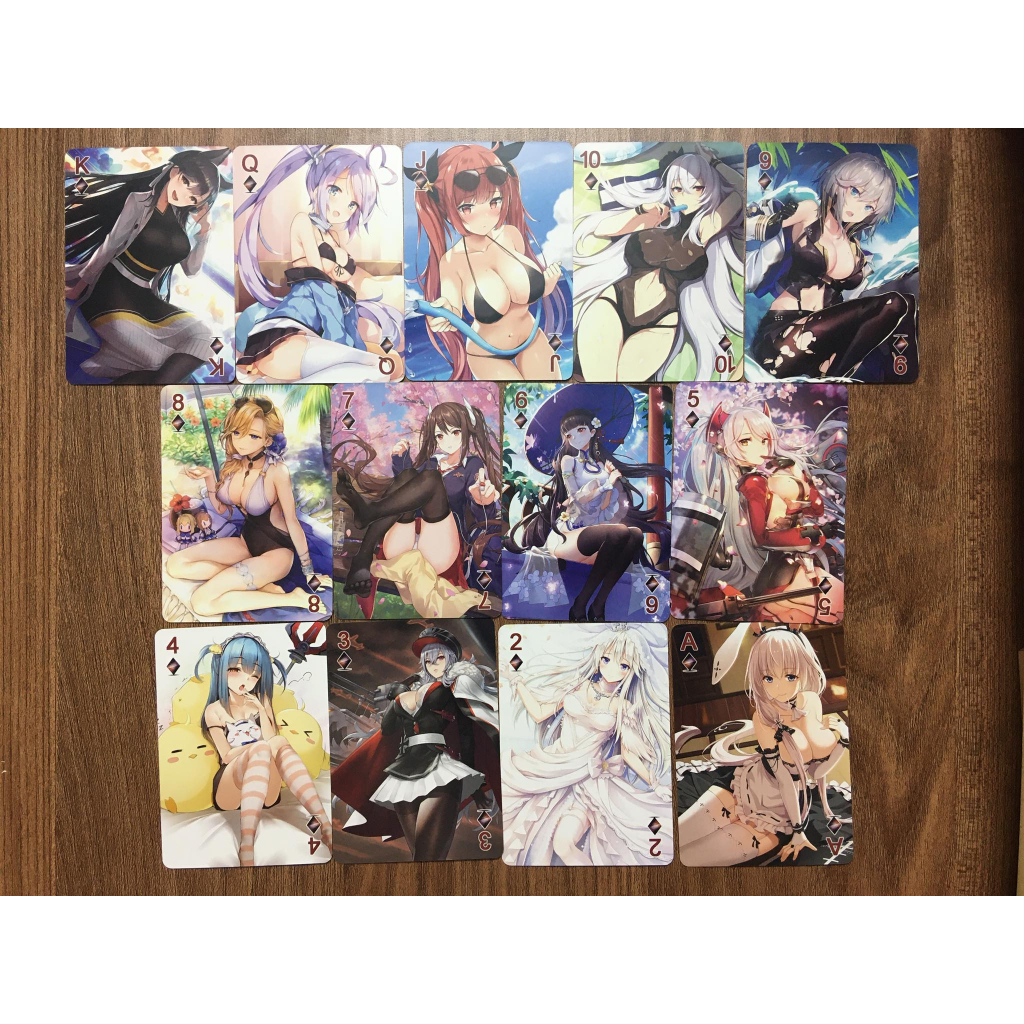 (Rain15) Thẻ bo góc nhân vật Azur Lane album số 2