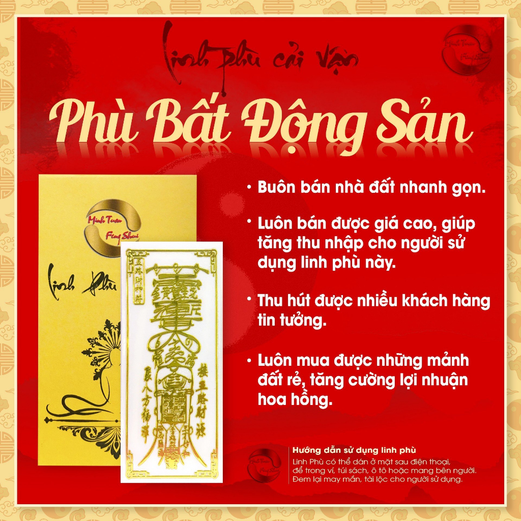 Lá Linh Phù May Mắn Tài Lộc