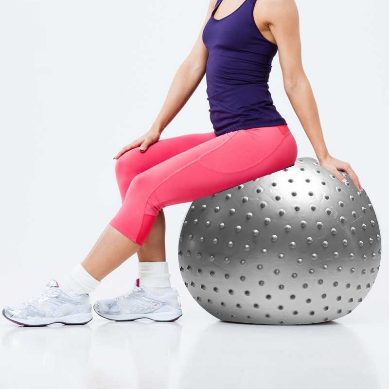 Bóng tập Gym,Yoga Gai 75cm Cao Cấp Dày 2mm Chống Nổ