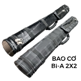 Bao Da Đựng Cơ Bida 2x2 Chống Sốc Bảo Vệ Cơ | Bao Đựng Gậy Bi-A 2 Chuôi 2 Ngọn