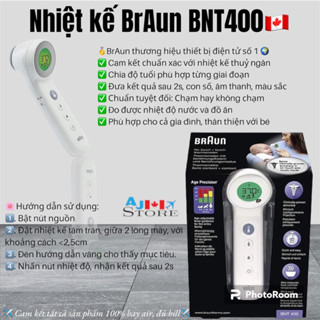 nhiệt kế Braun đo trán
