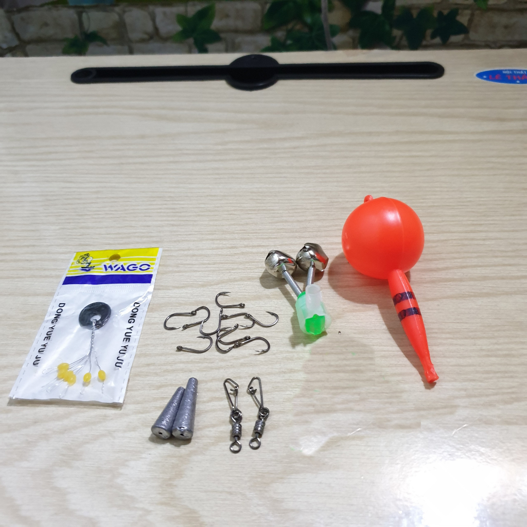 Bộ Cần Câu Cá Mimi Hình Cây Bút kèm Máy Ngang