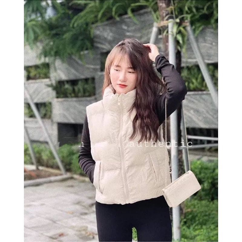 Áo Gile Phao Nữ Be Nude ZA