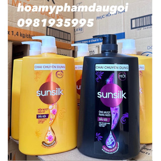 Dầu Gội Sunsilk 1,4kg Vàng Và Đen