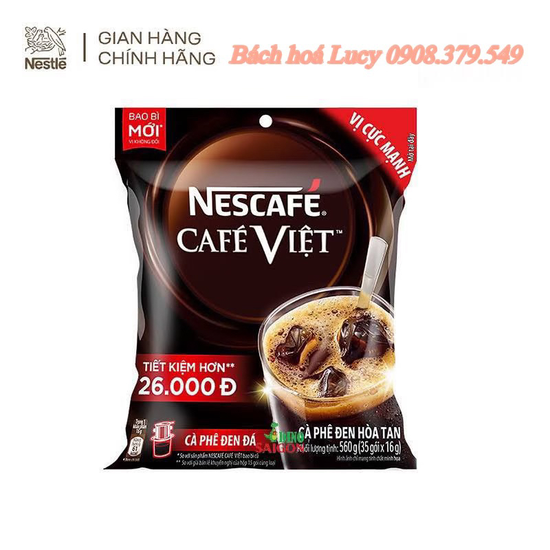 NESCAFÉ hòa tan - Cà phê Việt Đen đá