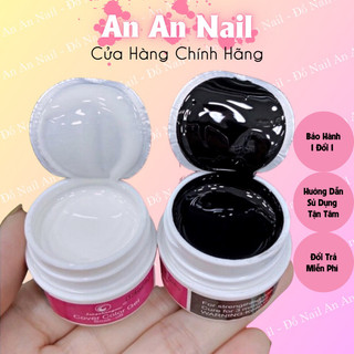Gel vẽ đen trắng nail siêu đặc - Gel vẽ móng tay chuyên dụng fenqshangmei 10ml