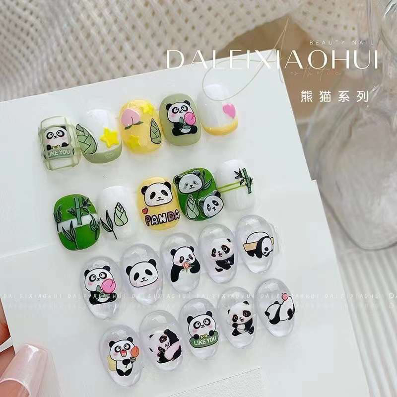 sticker dán móng nổi 5D trang trí móng