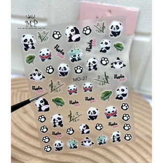sticker dán móng nổi 5D trang trí móng