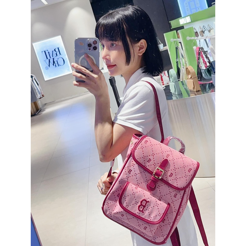 Balo MLB monogram dáng vuông