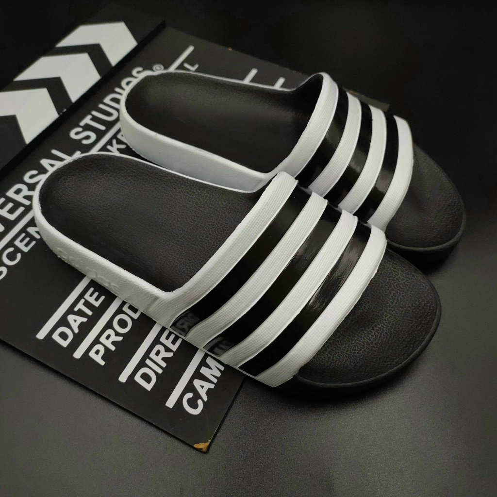 Dép Adidas Đúc, Dép Đúc Nguyên Khối - Dép Siêu Nhẹ,  Chống Nước Đi Siêu Êm Full Size