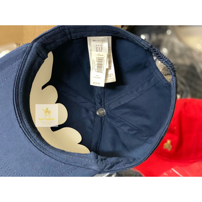 Mũ lưỡi trai vàng Gap cho bé - Săn Sale