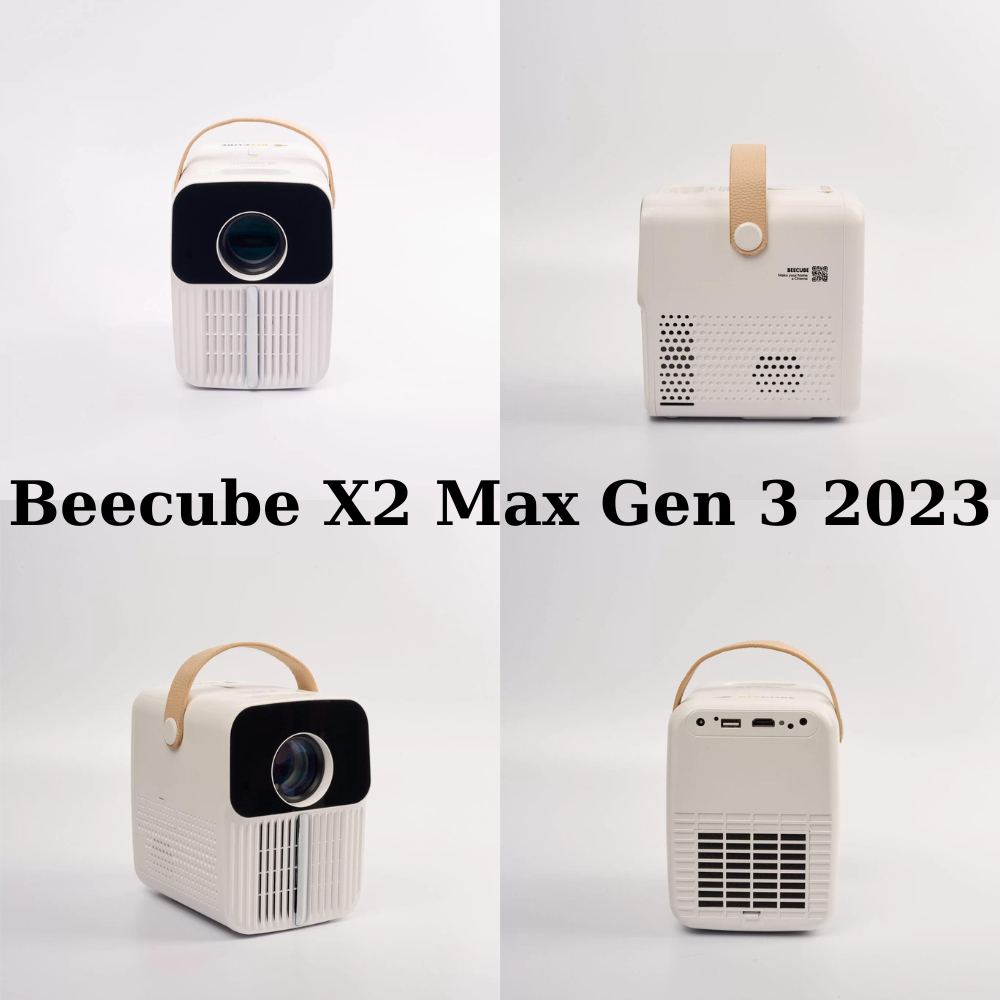 Máy Chiếu Mini BeeCube X2 Max Gen 3 2023 Chính Hãng - Full HD 1080p - Kết Nối Tất Cả Thiết Bị Siêu Tiện Lợi