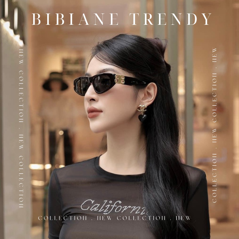 Kính Mát Balen Mắt Mèo Xuất Dư Cá Tính Sành Điệu Cool Ngầu BIBIANE ACESSORIES