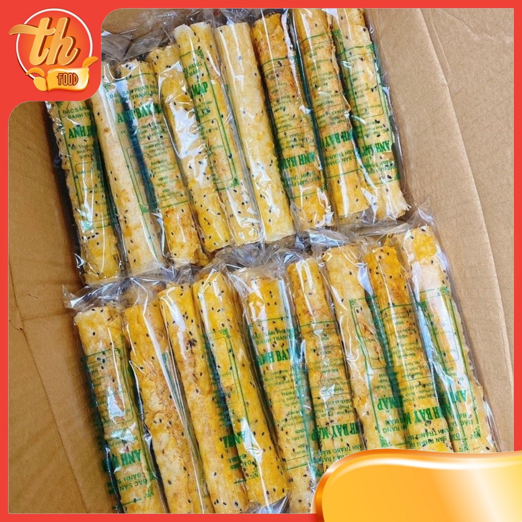 Bánh Tráng Nướng Cuộn Mắm Ruốc Anh Bảy Mập, Bánh Tráng Anh Bảy Mập Thơm Ngon Giòn Tan
