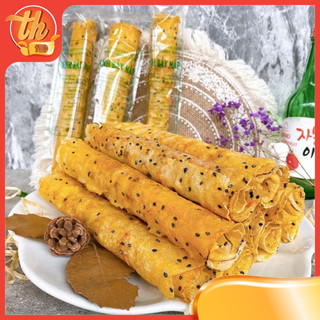 Bánh tráng nướng cuộn mắm ruốc anh bảy mập, bánh tráng anh bảy mập thơm ngon giòn tan