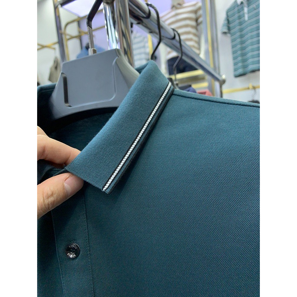 PL1 - Áo Polo Nam, áo thun nam basic thêu hươu, chất cotton cá sấu cổ bẻ né cổ, tay lên form chuẩn