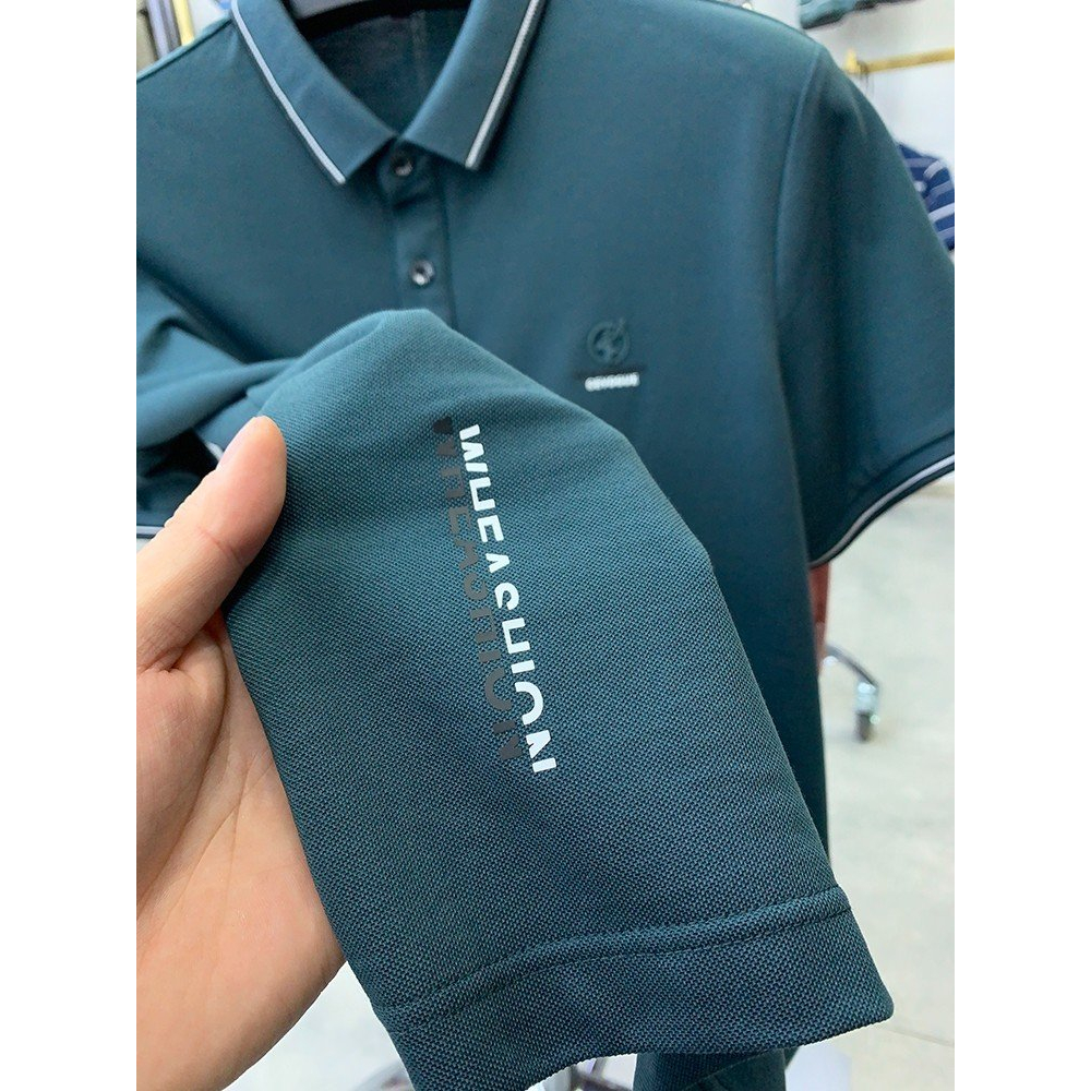 PL1 - Áo Polo Nam, áo thun nam basic thêu hươu, chất cotton cá sấu cổ bẻ né cổ, tay lên form chuẩn