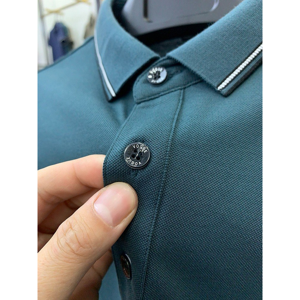 PL1 - Áo Polo Nam, áo thun nam basic thêu hươu, chất cotton cá sấu cổ bẻ né cổ, tay lên form chuẩn