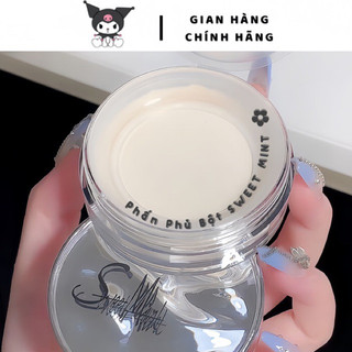  Phấn Phủ SWEET MINT Bạc Hà Ngọt Ngào Trang Điểm Nền Kiểm Soát Dầu Mịn Màng Lâu Trôi KUROMI