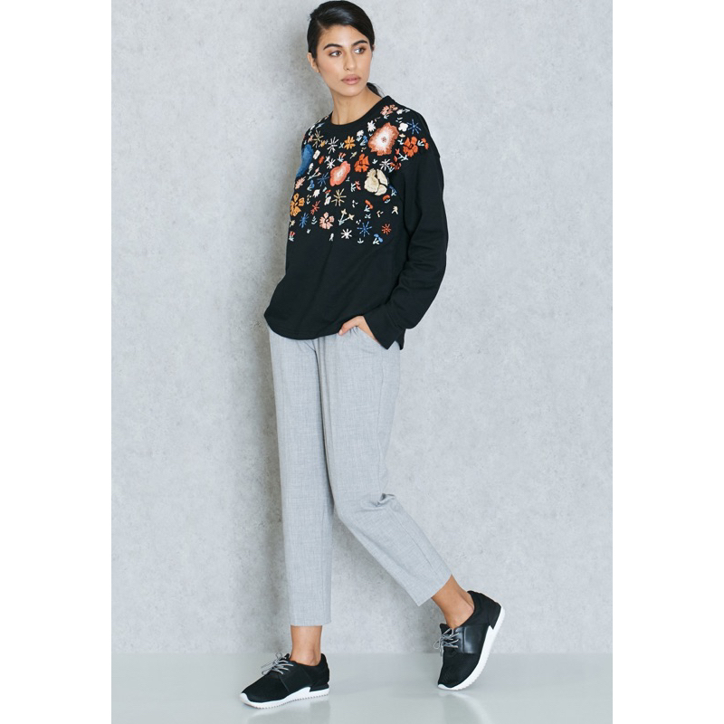 Áo sweater MANGO thêu size S