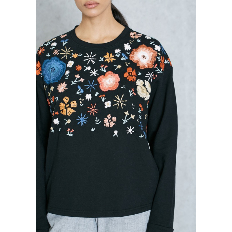 Áo sweater MANGO thêu size S