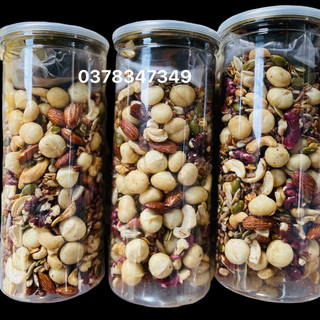 500G NGŨ CỐC GRANOLA SIÊU HẠT, NHIỀU MACCA