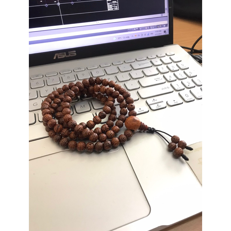 Chuỗi 108 hạt Raktu Phật Nhãn Nepal