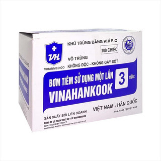 Bơm Kim Tiêm VINAHANKOOK đủ size (hộp)