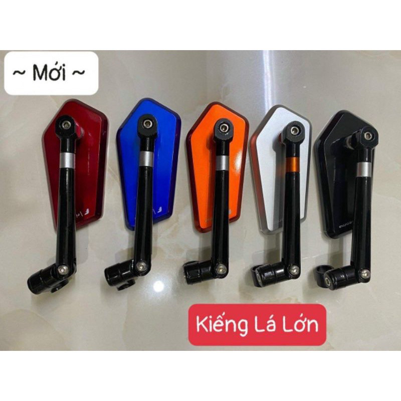 KÍNH CHIẾU HẬU KIỂU LÁ LỚN HÀNG LOẠI ĐẸP Kiếng xanh chống chói