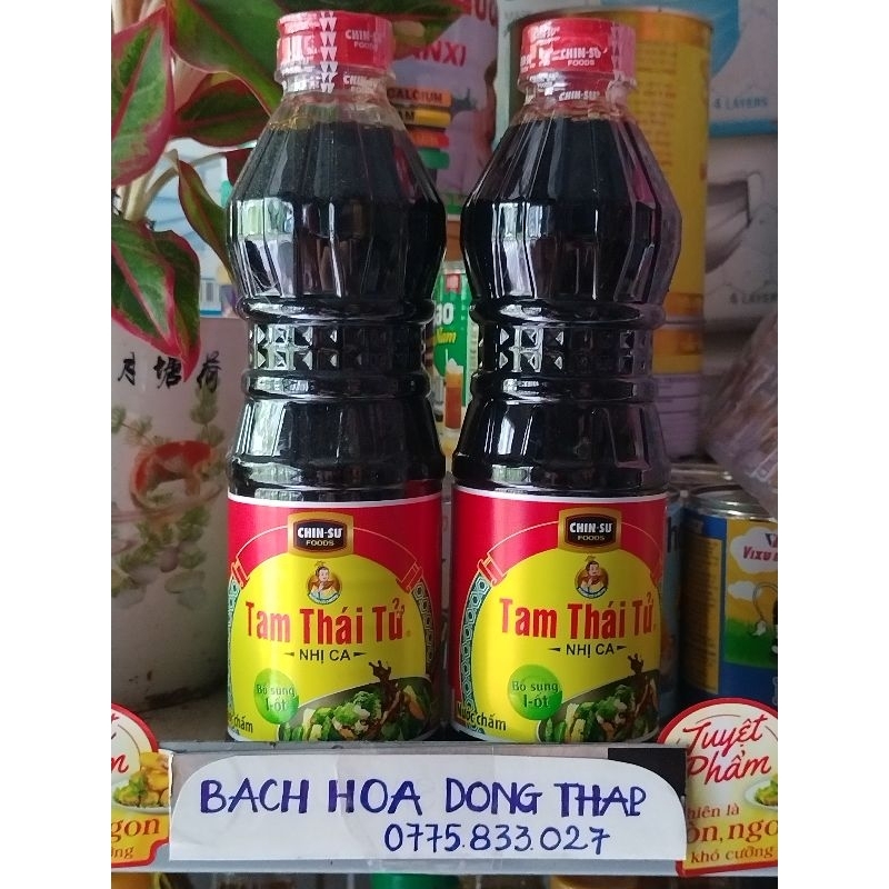 Nước tương Tam thái tử Nhị ca 500ml