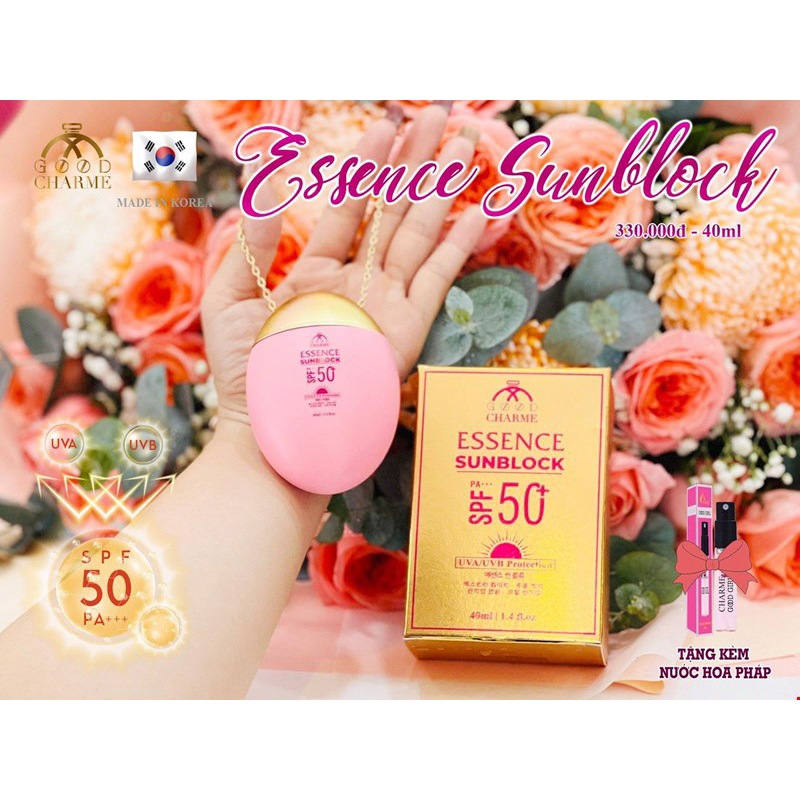 Kem chống nắng goodcharme Essence sunblock spf 50+