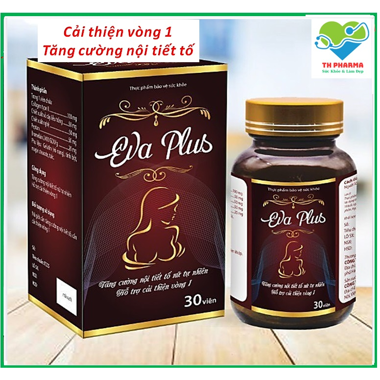 Tăng vòng 1 Evaplus Thành Phần hoàn Toàn Thảo Dược giúp Tăng Cường Nội Tiết Tố bốc hỏa ,sạm da, nám da,,khô hạn