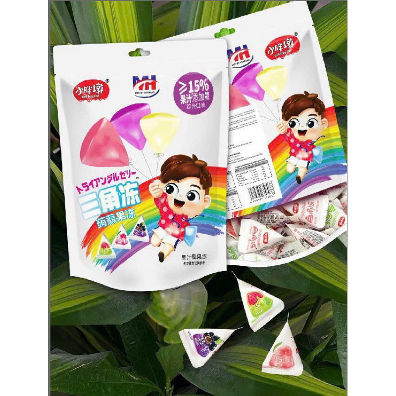 Combo 5 gói thạch tam giác gói /32 viên