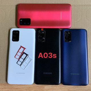Bộ Vỏ Điện thoại Samsung Galaxy A03s kèm nút bấm,kính camera