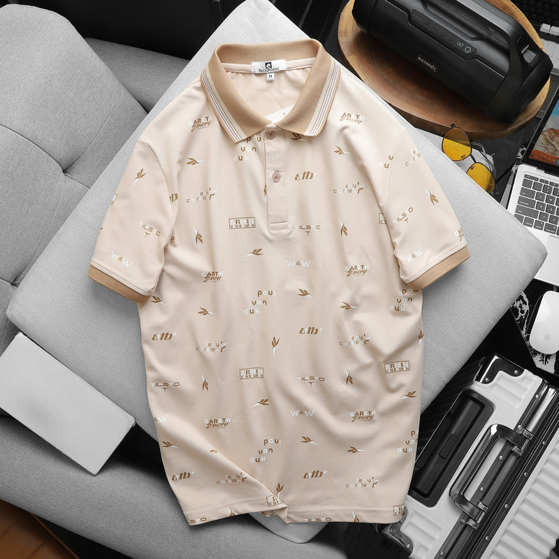 Áo thun nam hoạ tiết BIG SIZE 3xl 93kg thoải mái, áo phông áo polo nam cotton cao cấp