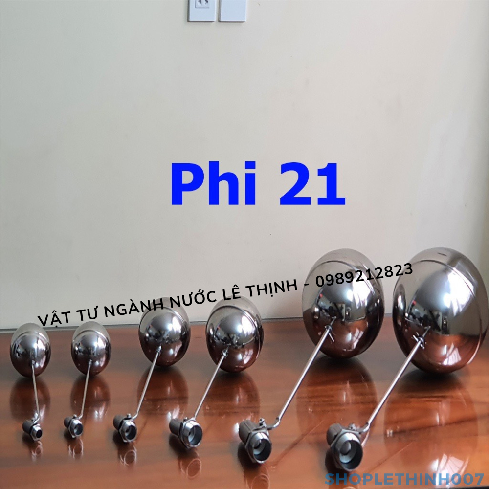 Van phao Cơ Inox 21,27,34(Co răng Inox)