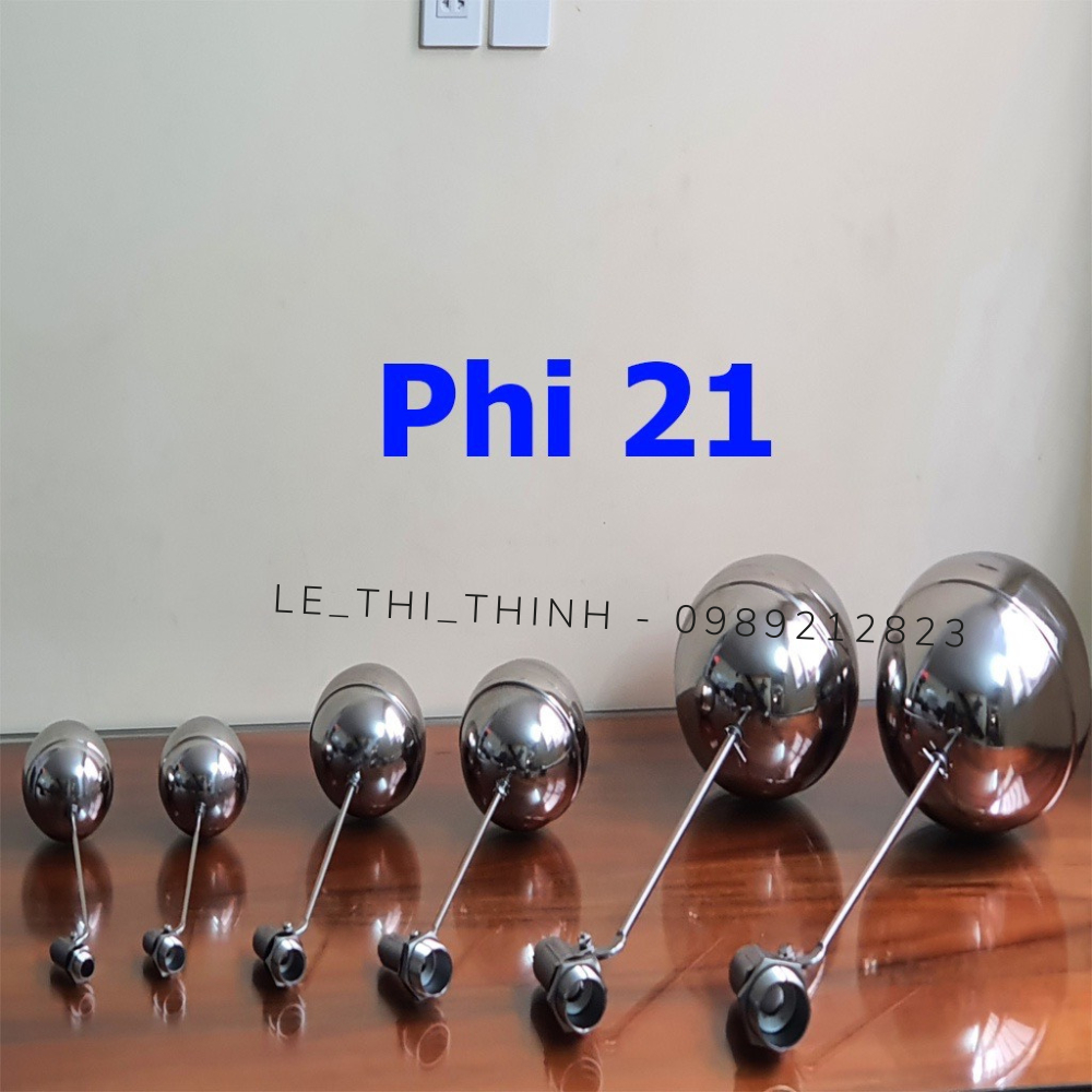 Van phao Cơ Inox 21,27,34(Co răng Inox)