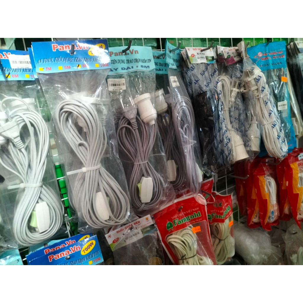 Bộ đuôi đèn có công tắc  5m 8m 10m PANA.vn & Liên Minh