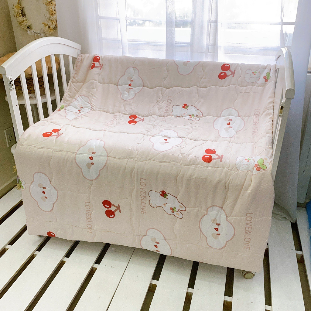 Chăn mền Mitu Home cho bé cực mềm mát, vải Tencel cao cấp kháng khuẩn, nhiều hoạ tiết hình thú đáng yêu
