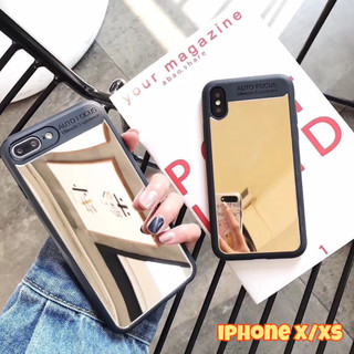 Ốp lưng mặt tráng gương viền mềm