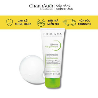 Gel tẩy tế bào chết làm mịn da Bioderma Sebium Gel Gommant 100ml
