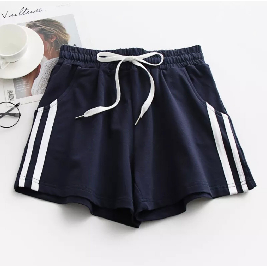 Quần đùi thun nữ cotton co giản 4 chiều