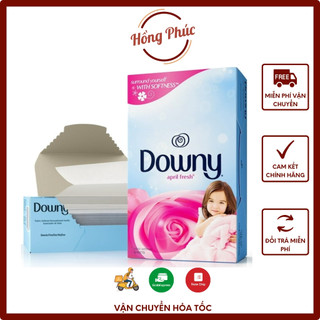 Giấy thơm sấy quần áo Downy April Fresh hộp 120 tờ tách lẻ 20-50 tờ