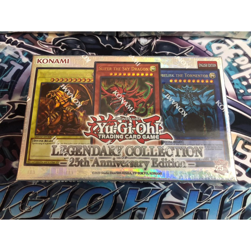 Box Yugioh Legendary Collection 25th Anniversary Edition - Bản UK