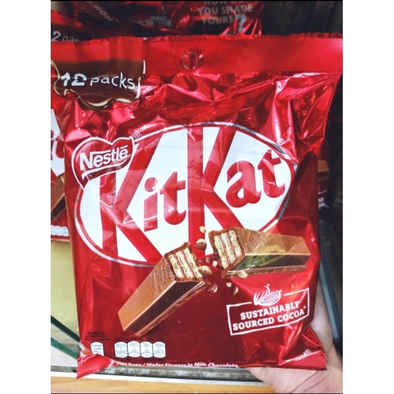 Bánh Chocolate KitKat 12 thanh 17g