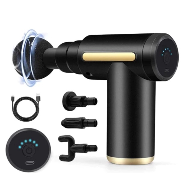 Máy Massage Cầm Tay  LÕI ĐỒNG  Massage Toàn Thân 6 Cấp Độ Chuyên Sâu Đa Năng