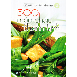 Sách - 500 món chay thanh tịnh - tập 2