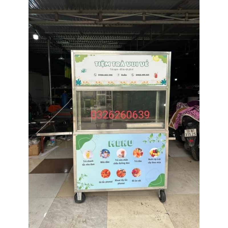 Xe bánh mì, xe chè trà sữa