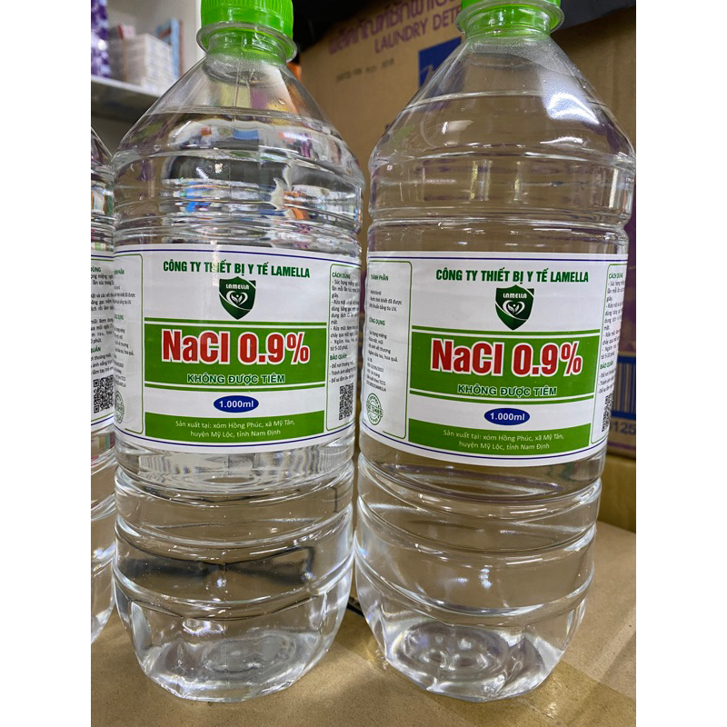 Nước muối sinh lý 1000ml