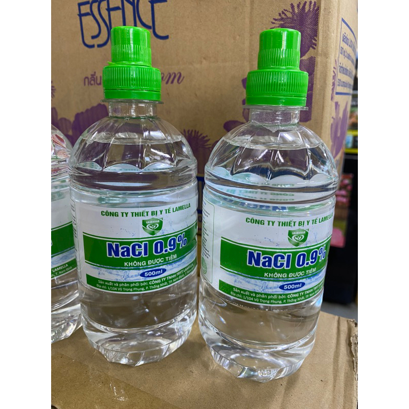 nước muối sinh lý 500ml